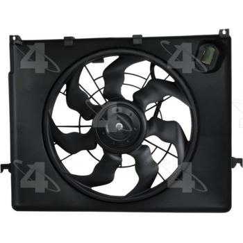 2013 Kia Optima Engine Cooling Fan Assembly Four Seasons 76257 image 2 of 4