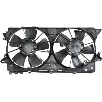 2013 Ford Expedition Dual Radiator and Condenser Fan Assembly