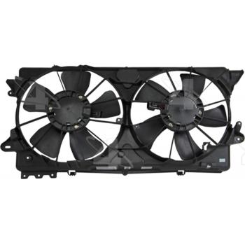 2013 Lincoln Navigator Dual Radiator and Condenser Fan Assembly Four Seasons 76261 image 4 of 4