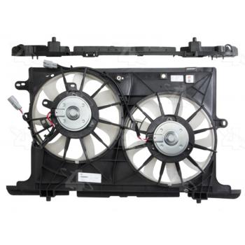 2013 Scion xB Dual Radiator and Condenser Fan Assembly Four Seasons 76262 image 1 of 4