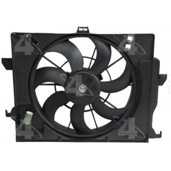 2013 Hyundai Veloster Engine Cooling Fan Assembly Four Seasons 76263 image 2 of 4