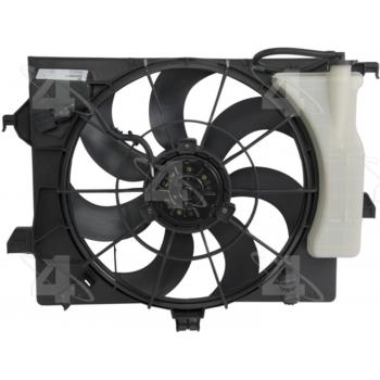2013 Hyundai Veloster Engine Cooling Fan Assembly Four Seasons 76263 image 4 of 4