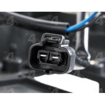 2008 Toyota RAV4 Dual Radiator and Condenser Fan Assembly Four Seasons 76266 image 3 of 4