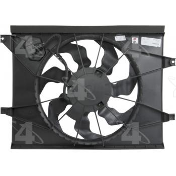 2010 Kia Soul Engine Cooling Fan Assembly Four Seasons 76267 image 4 of 4