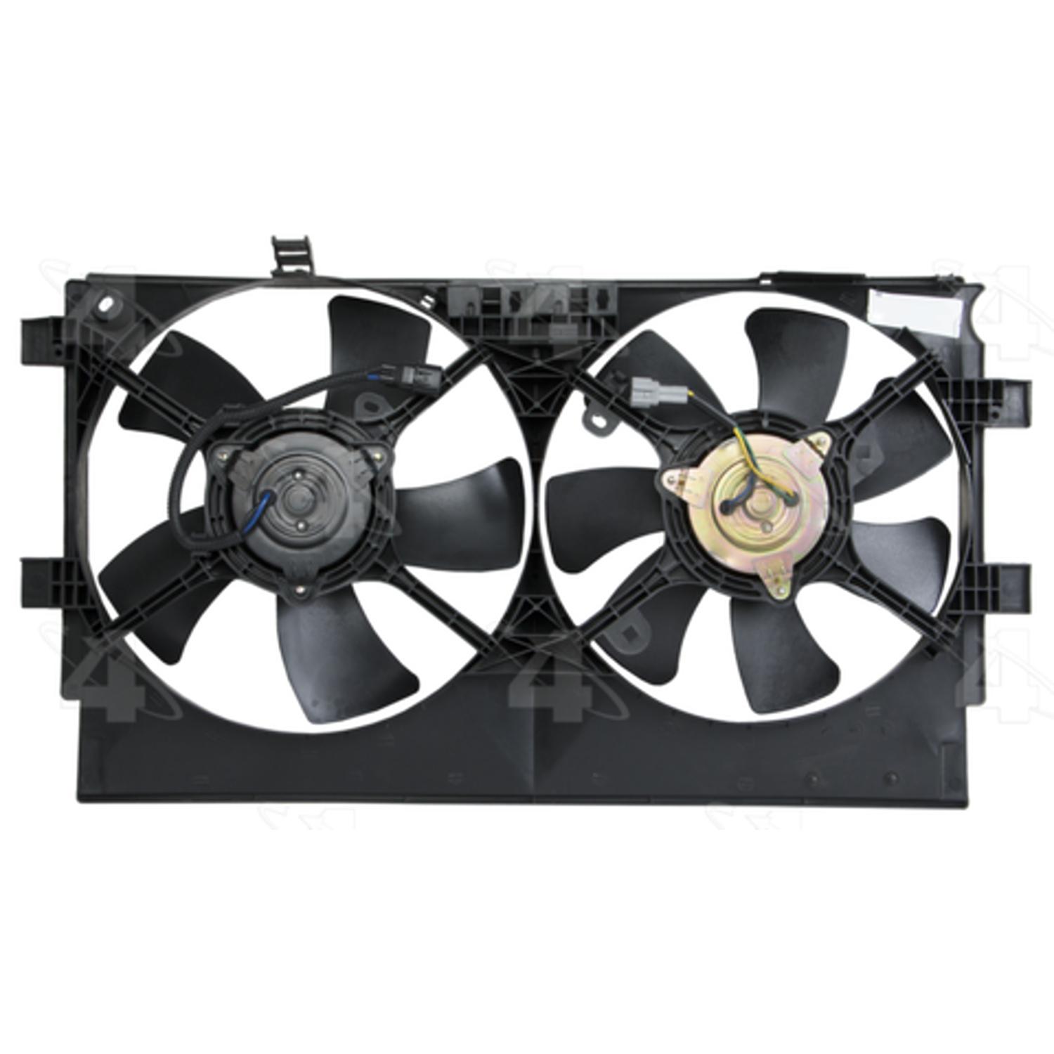Four Seasons 76268 - Engine Cooling Fan Assembly Four Seasons 76268 Dual Radiator and Condenser Fan Assembly product image 1 of 5