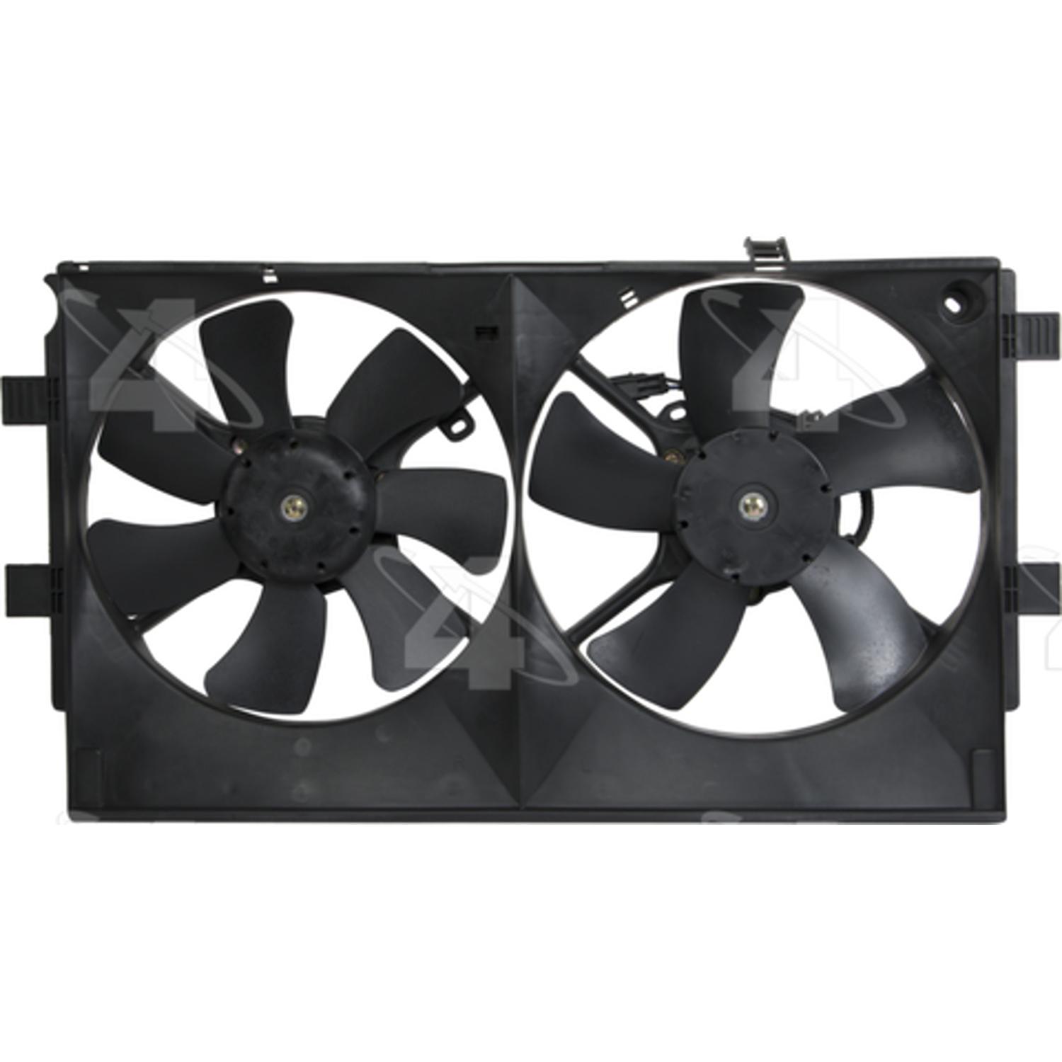 Four Seasons 76268 - Engine Cooling Fan Assembly Four Seasons 76268 Dual Radiator and Condenser Fan Assembly product image 2 of 5