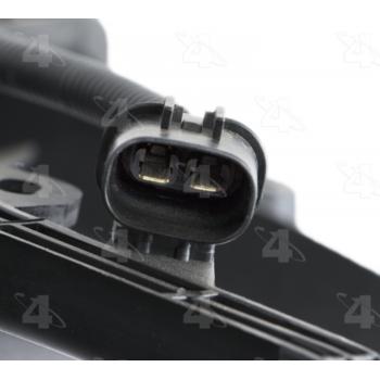 2008 Mitsubishi Lancer Dual Radiator and Condenser Fan Assembly Four Seasons 76268 image 4 of 4