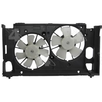 2011 Lexus CT200h Dual Radiator and Condenser Fan Assembly Four Seasons 76270 image 2 of 4