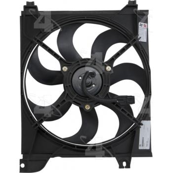 2011 Kia Rio5 Engine Cooling Fan Assembly Four Seasons 76273 image 4 of 4
