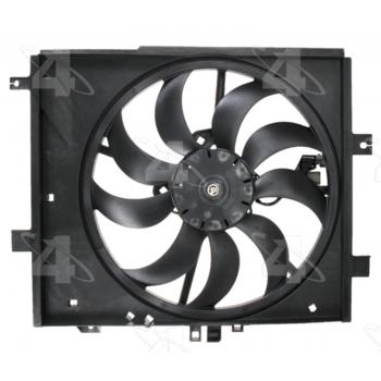 2015 Nissan Versa Note Engine Cooling Fan Assembly Four Seasons 76278 image 2 of 4
