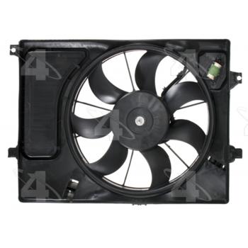 2014 Kia Forte5 Engine Cooling Fan Assembly Four Seasons 76282 image 2 of 3