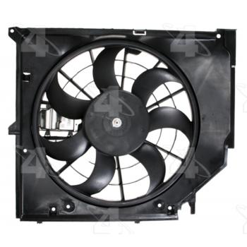 2005 BMW 330i Engine Cooling Fan Assembly Four Seasons 76283 image 2 of 3