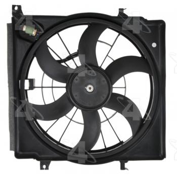 2013 Kia Optima Engine Cooling Fan Assembly Four Seasons 76287 image 2 of 3