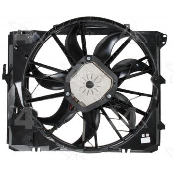 2012 BMW 328i Engine Cooling Fan Assembly Four Seasons 76291 image 1 of 3