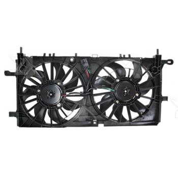 2006 Buick Terraza Dual Radiator and Condenser Fan Assembly Four Seasons 76298 image 1 of 3