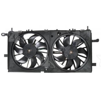 2006 Buick Terraza Dual Radiator and Condenser Fan Assembly Four Seasons 76298 image 2 of 3