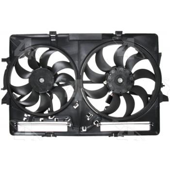 2012 Audi A5 Dual Radiator and Condenser Fan Assembly Four Seasons 76301 image 2 of 4