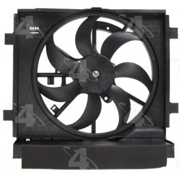 2014 Nissan Tsuru Engine Cooling Fan Assembly Four Seasons 76302 image 2 of 3