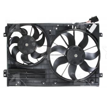 2014 Audi TT RS Quattro Dual Radiator and Condenser Fan Assembly