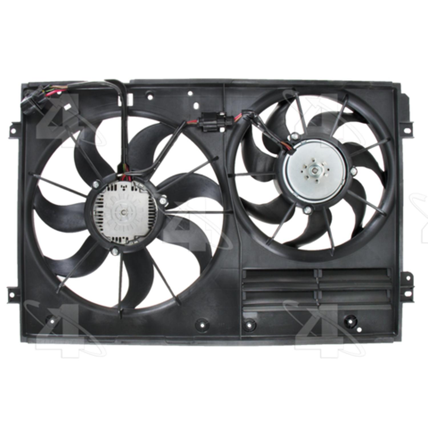 Four Seasons 76304 - Engine Cooling Fan Assembly Four Seasons 76304 Dual Radiator and Condenser Fan Assembly product image 2 of 3