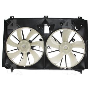 2012 Lexus LS460 Dual Radiator and Condenser Fan Assembly Four Seasons 76324 image 3 of 3