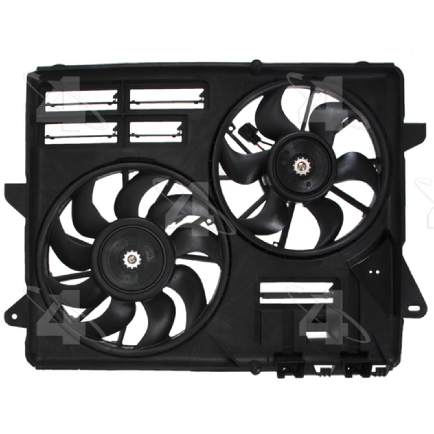 Four Seasons 76329 - Engine Cooling Fan Assembly Four Seasons 76329 Dual Radiator and Condenser Fan Assembly product image 1 of 4