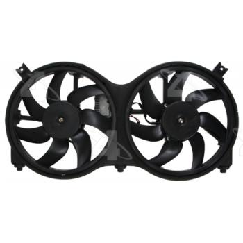 2015 Infiniti QX60 Dual Radiator and Condenser Fan Assembly Four Seasons 76333 image 1 of 3