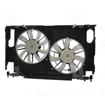 2015 Toyota RAV4 Dual Radiator and Condenser Fan Assembly Four Seasons 76336 image 1 of 4