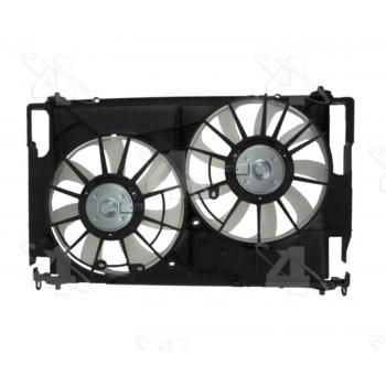 2015 Toyota RAV4 Dual Radiator and Condenser Fan Assembly Four Seasons 76336 image 2 of 4