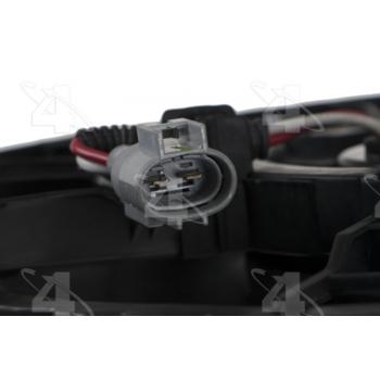 2018 Mazda 3 Dual Radiator and Condenser Fan Assembly Four Seasons 76337 image 3 of 4