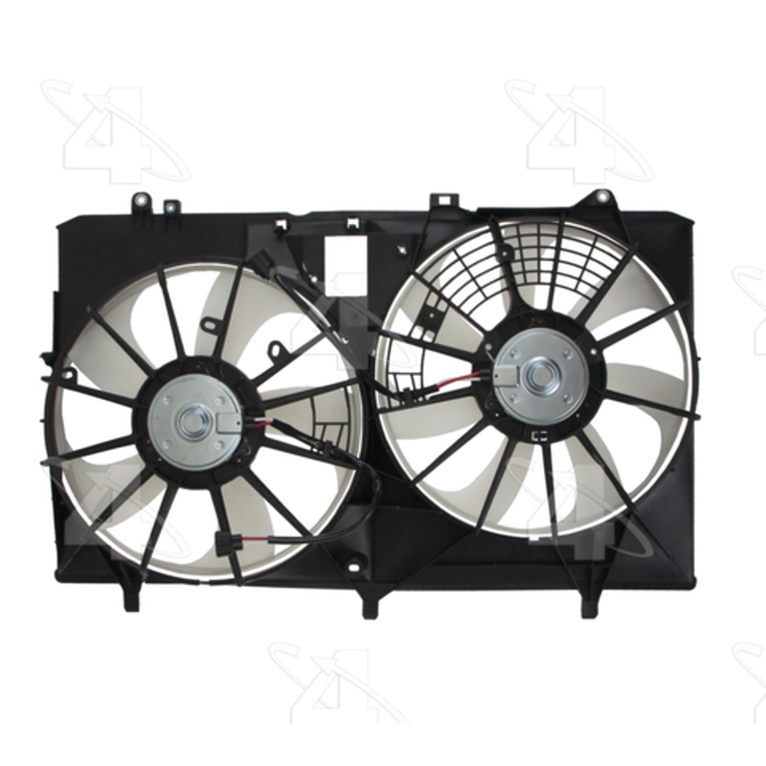 Four Seasons 76338 - Engine Cooling Fan Assembly Four Seasons 76338 Dual Radiator and Condenser Fan Assembly product image 2 of 4