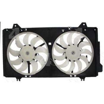 2014 Mazda 6 Dual Radiator and Condenser Fan Assembly