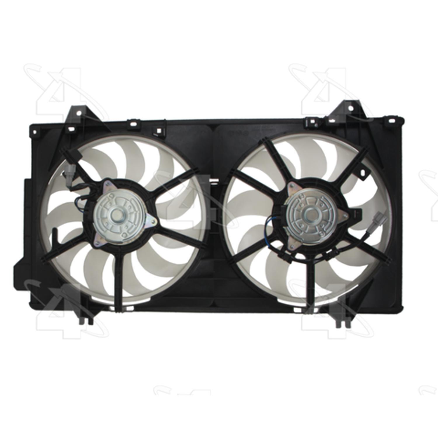Four Seasons 76339 - Engine Cooling Fan Assembly Four Seasons 76339 Dual Radiator and Condenser Fan Assembly product image 2 of 3