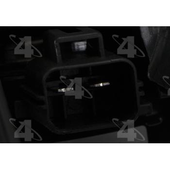 2009 Pontiac Torrent Dual Radiator and Condenser Fan Assembly Four Seasons 76357 image 3 of 4