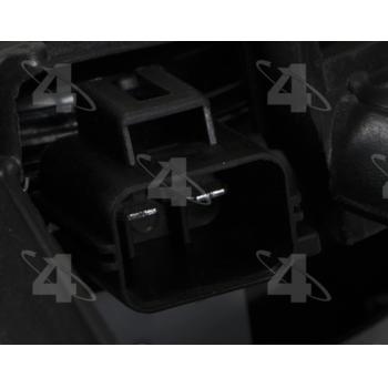 2009 Pontiac Torrent Dual Radiator and Condenser Fan Assembly Four Seasons 76357 image 4 of 4