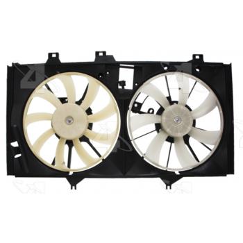 2015 Toyota Avalon Dual Radiator and Condenser Fan Assembly Four Seasons 76360 image 1 of 4