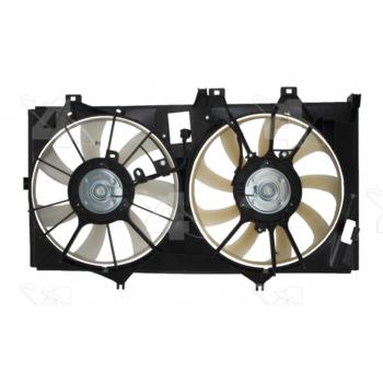 2015 Toyota Avalon Dual Radiator and Condenser Fan Assembly Four Seasons 76360 image 2 of 4