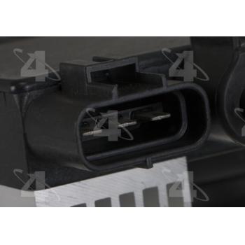 2010 Toyota Highlander Dual Radiator and Condenser Fan Assembly Four Seasons 76361 image 3 of 4