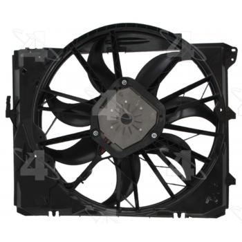 2012 BMW 328i Engine Cooling Fan Assembly Four Seasons 76362 image 2 of 3