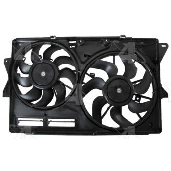 2018 Ford Explorer Dual Radiator and Condenser Fan Assembly