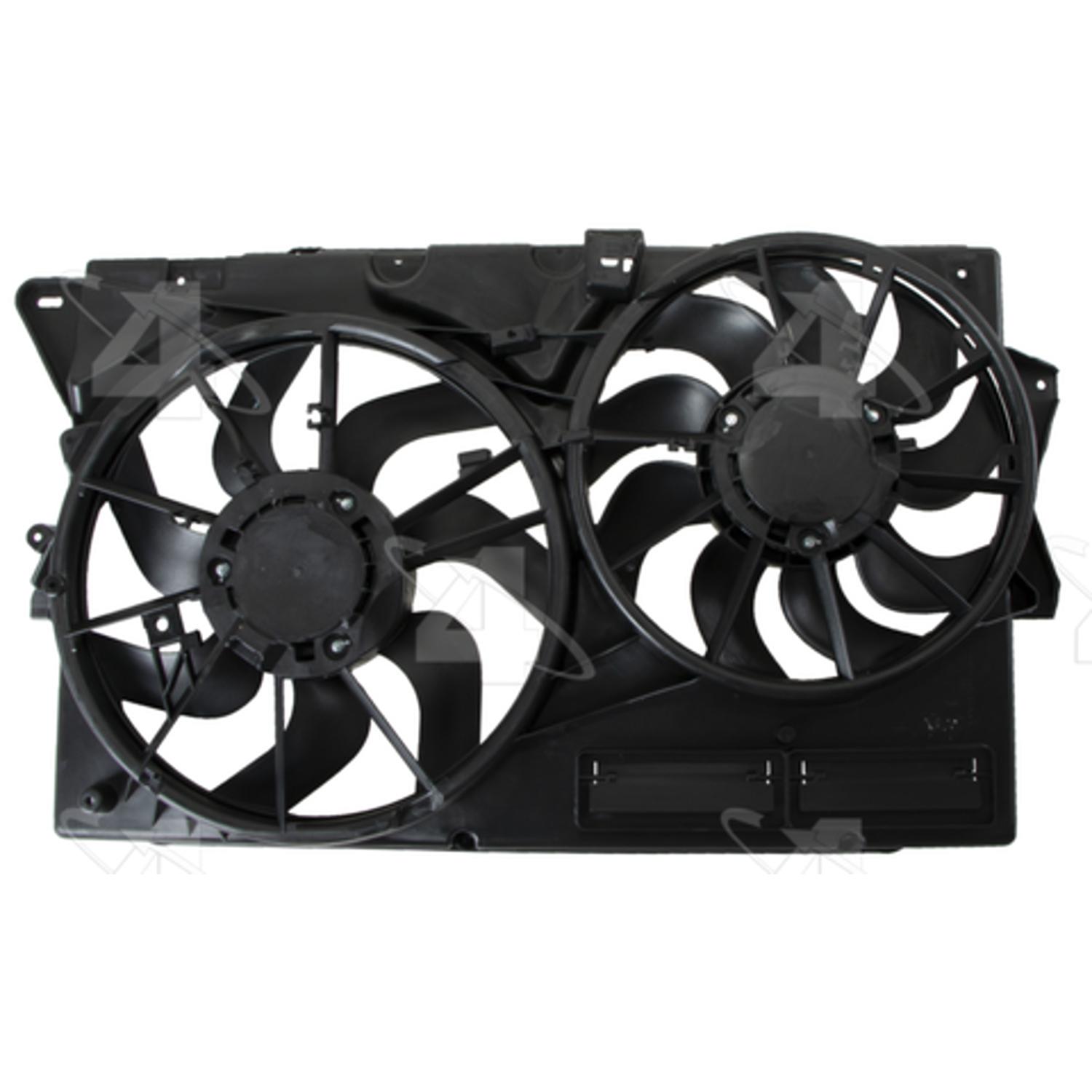 Four Seasons 76371 - Engine Cooling Fan Assembly Four Seasons 76371 Dual Radiator and Condenser Fan Assembly product image 2 of 4