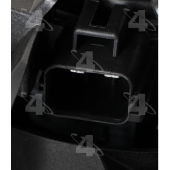2013 Ford Police Interceptor Utility Dual Radiator and Condenser Fan Assembly Four Seasons 76371 image 3 of 4