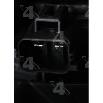 2013 Ford Police Interceptor Utility Dual Radiator and Condenser Fan Assembly Four Seasons 76371 image 4 of 4