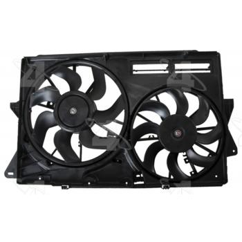 2015 Ford Taurus Dual Radiator and Condenser Fan Assembly Four Seasons 76372 image 1 of 4