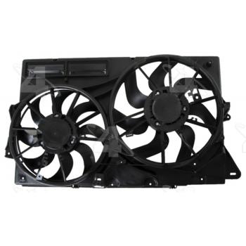 2015 Ford Taurus Dual Radiator and Condenser Fan Assembly Four Seasons 76372 image 2 of 4