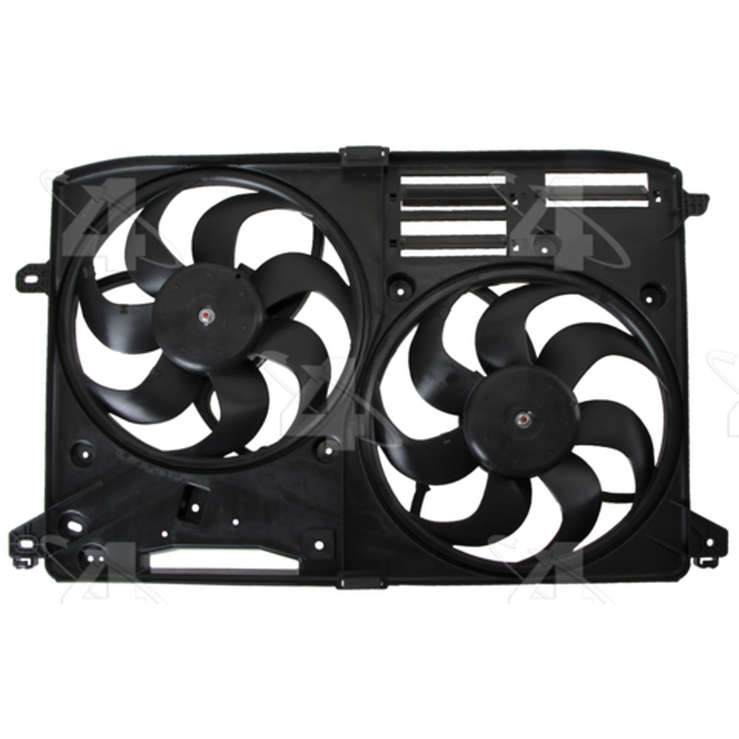 Four Seasons 76376 - Engine Cooling Fan Assembly Four Seasons 76376 Dual Radiator and Condenser Fan Assembly product image 1 of 4