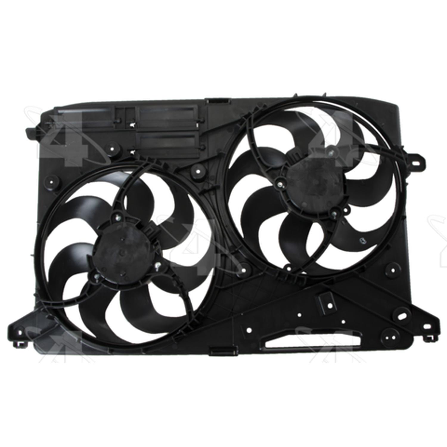 Four Seasons 76376 - Engine Cooling Fan Assembly Four Seasons 76376 Dual Radiator and Condenser Fan Assembly product image 2 of 4