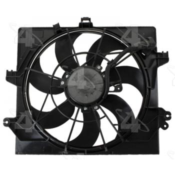 2013 Hyundai Veloster Engine Cooling Fan Assembly Four Seasons 76380 image 2 of 3