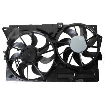 2015 Ford Taurus Dual Radiator and Condenser Fan Assembly Four Seasons 76393 image 2 of 4