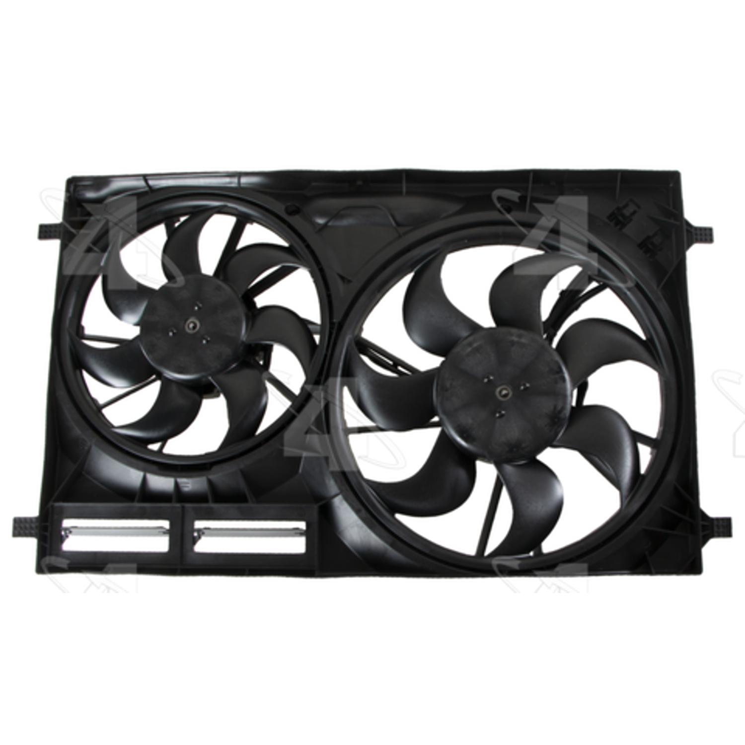 Four Seasons 76394 - Engine Cooling Fan Assembly Four Seasons 76394 Dual Radiator and Condenser Fan Assembly product image 1 of 4